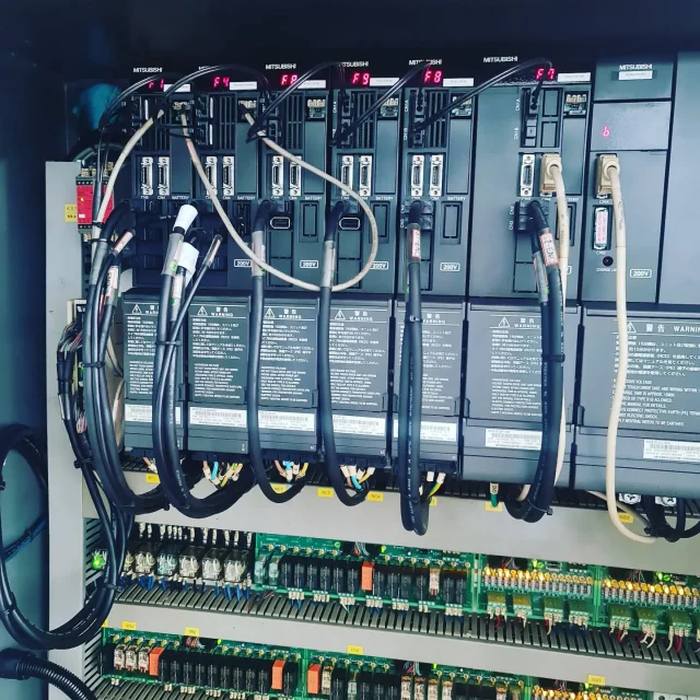 Mitsubishi servo test